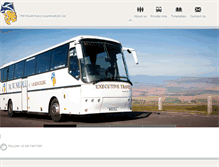 Tablet Screenshot of nicoll-coaches.co.uk
